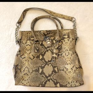 MK HAMILTON SNAKESKIN SYLE